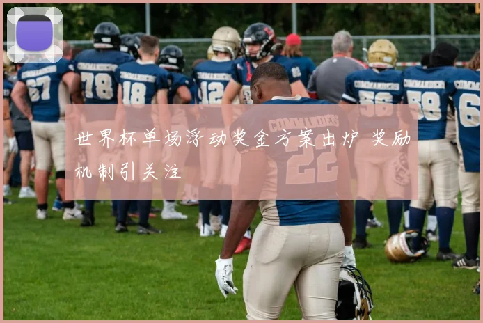 世界杯单场浮动奖金方案出炉 奖励机制引关注